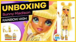 UNBOXING AND REVIEW RAINBOW HIGH SUNNY MADISON FASHION DOLL (Series 1) from MGA [2020]