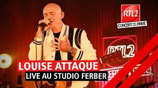 Louise Attaque interprète "La Frousse" en Concert Très Très Privé RTL2 au studio Ferber