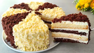 Mom taught me! The cake that melts in your mouth. Easy, fast and delicious!