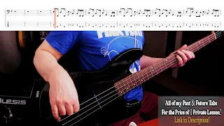A Passage to Bangkok-Rush-Bass Tab-Bass Cover--Schecter J-4 Bass