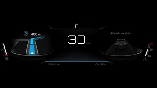 SUV Peugeot 3008   Head Up Display