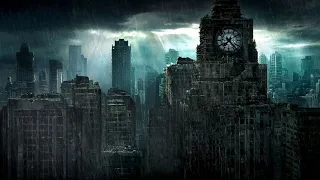 Rainy Monster Infested Post-Apocalyptic City Ambience || Extended 10 Hours