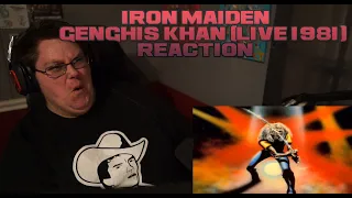 Hurm1t Reacts To Iron Maiden - Genghis Khan (LIVE 1981 MAIDEN JAPAN)