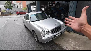 SUNDAY SPECIAL! 1997 Mercedes-Benz E200 W210 - First Drive to Kenzone!! [3min] | EvoMalaysia.com