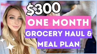 EXTREME BUDGET GROCERY HAUL & MEAL PLAN | FEEDING A FAMILY OF 5 FOR $75 A WEEK!