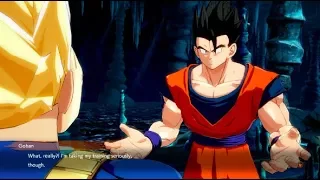 Dragon Ball FighterZ - Gohan asks Vegeta to train him