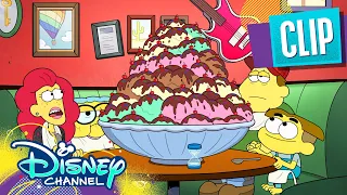 Eating the Biggest Sundae Ever🍦 | Big City Greens | Disney Channel