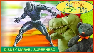 Black Panther | Superhero Kids Book Read Aloud! (World of Reading Level 1)