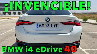 ¡INVENCIBLE! BMW i4 eDrive 40 Récord de CONSUMOS Coche Eléctrico PRUEBA  MOTORK