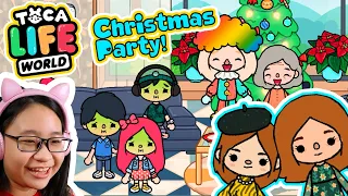 Toca Life World - Britney Throws a CHRISTMAS PARTY!!!