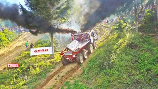 TOP Extreme Trucks Hill CLIMB Race Hill Climb Race Tatra, Praga V3S, Mercedes Benz Unimog