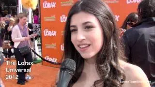 Dana Gaier HD Interview - The Lorax World Premiere