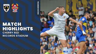 Match Highlights | AFC Wimbledon v Tranmere Rovers | Sky Bet League Two