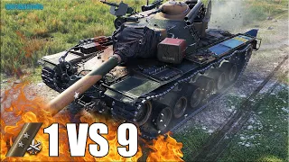 Две отметки и куча медалей✅ 1 VS 9 ✅ World of Tanks T110E5 лучший бой