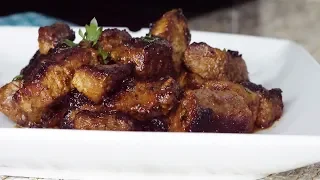 QUICK AND EASY BUTTERY STEAK BITES
