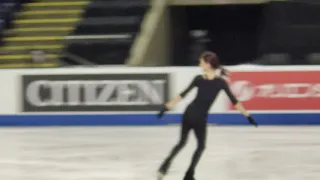 Evgenia Medvedeva FS practice SCI 10-26-19