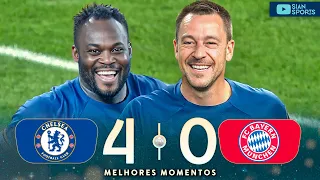 AOS 42 ANOS TERRY E ESSIEN VOLTARAM AO CHELSEA MARCANDO GOLS NA GOLEADA CONTRA AS LENDAS DO BAYERN