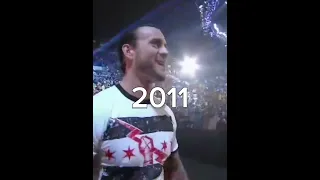 CM Punk Evolution 2002 - 2023