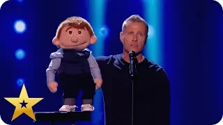 FIRST LOOK: Paul Zerdin's cheeky puppet, Sam gets to know the Judges...  | BGT: The Champions