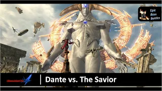 Devil May Cry 4 - Dante vs. The Savior Boss Battle [HD]