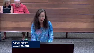 Roswell City Council: Special Called Meeting and Open Forum (August 29, 2022)