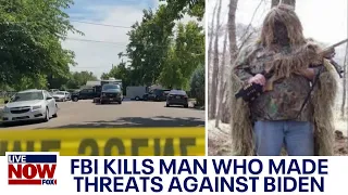 Utah man killed by FBI after threats against Biden, other politicians | LiveNOW from FOX