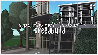 ✧ apartment layout + speedbuild I bloxburg speedbuild ✧ #bloxburg #roblox