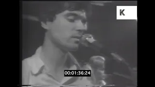 1975 Early Talking Heads Peforming "Psycho Killer" At The CBGB | Premium Footage