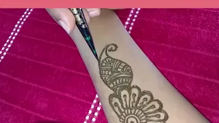 Simple Easy Mehndi Design For Hands 2018