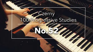 Czerny op.139, No.52, from 100 Progressive Studies