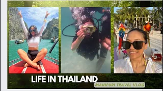 Scuba Diving at Phi Phi island || Manipuri Travel Vlog By @atiya_tam