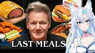 GORDON RAMSAY'S LAST MEAL 💀|| MythicalKitchen React