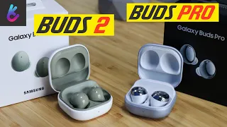 Samsung Galaxy Buds 2 сравнение и отличия от Galaxy Buds Pro | Что выбрать?