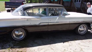 1958 Chevy Biscayne four door sedan