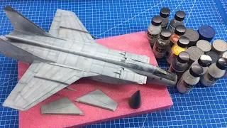 AMK 1/48 Mig-31BS - Part One THE REPAINT