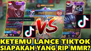 KETEMU LANCE TIKTOK DI RANK ! FAST HAND NYA KAYAK RRQ XINNN  SIAPAKAH YANG RIP MMR? - MOBILE LEGENDS