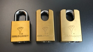 [380] Mul-T-Lock TB50P Padlock Picked and Gutted