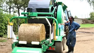 Baling Silage