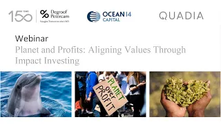 “Planet & profits: aligning values through impact investing” - replay webinar 04/05/2021