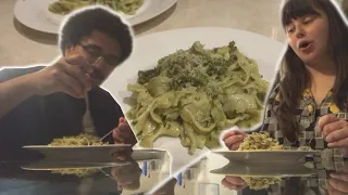 PESTO PASTA! | rick in the kitchen