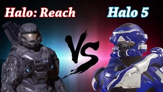 Who did Armor Customization Better? Halo 5 vs. Halo: Reach! (Ft. The Act Bro)