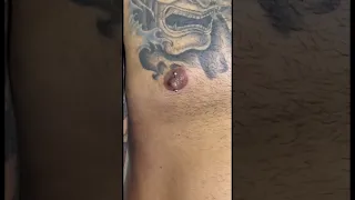 vertical nipple piercing