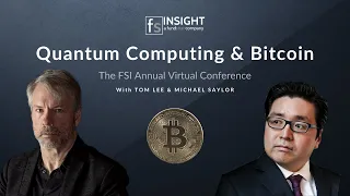 Tom Lee & Michael Saylor | Is Bitcoin security threatened by quantum computing?