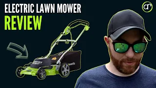 Corded Electric Lawn Mower Review - Greenworks 20 inch 12 Amp Corded Mower- Worth It?