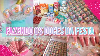 VLOG FAZENDO OS DOCES DA FESTA | PARTE 1 - SohFaz 9