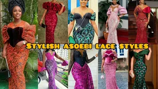 Stunning asoebi lace styles 2024 | Lace dress designs for owanbe | Ankara styles