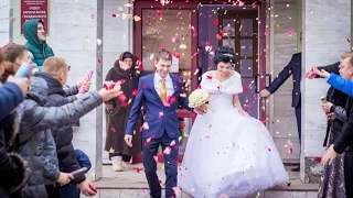 Свадебный клип невеста поет жениху 2016.