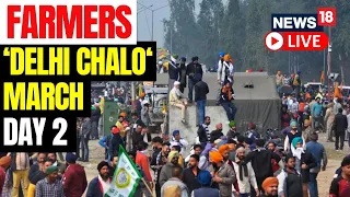 Farmers Protest LIVE  |  Shambhu Border Live| Alert in Punjab, Internet Ban In Haryana | News18 Live
