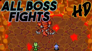 All Boss Fights - Pokemon Mystery Dungeon: Blue Rescue Team (HD)
