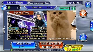 DFFOO GL Sephiroth LD/BT Gem Pulls! (Don't be a tease $tripperoth!!!)